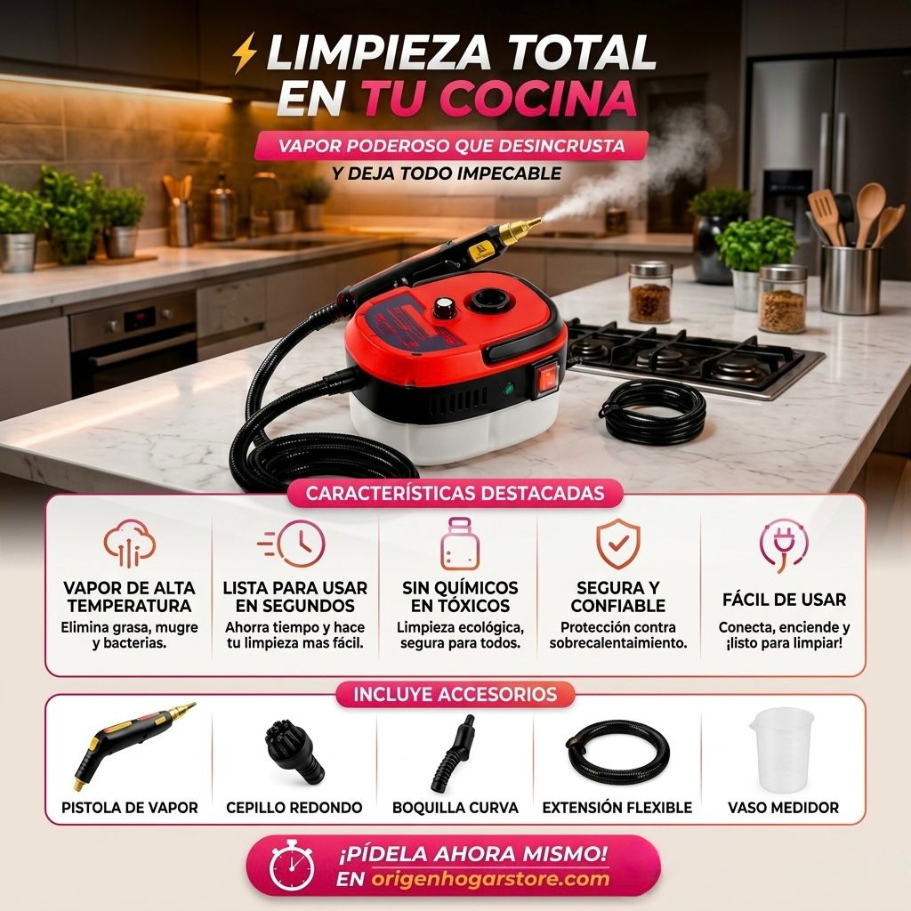 MAQUINA DE VAPOR PRESURIZADO MULTIFUNCIONAL