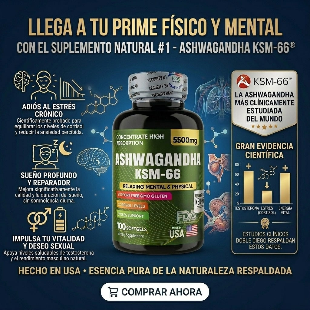 Ashwagandha Original KSM66 x100 Softgels