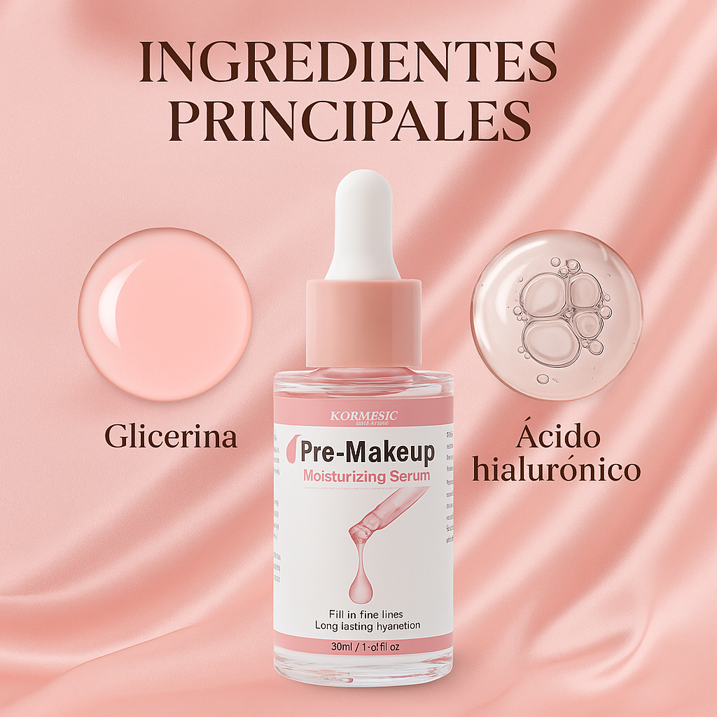 SERUM HIDRATANTE PRE MAQUILLAJE KORMESIC x 2 Unidades🏷️